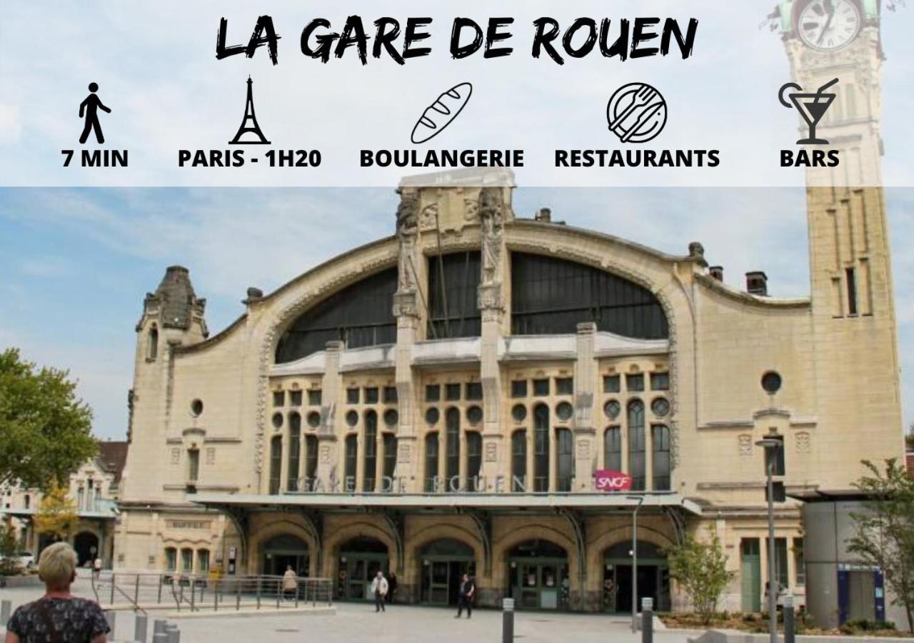 Cosy'Appart - Le Saint Maur Rouen Ngoại thất bức ảnh