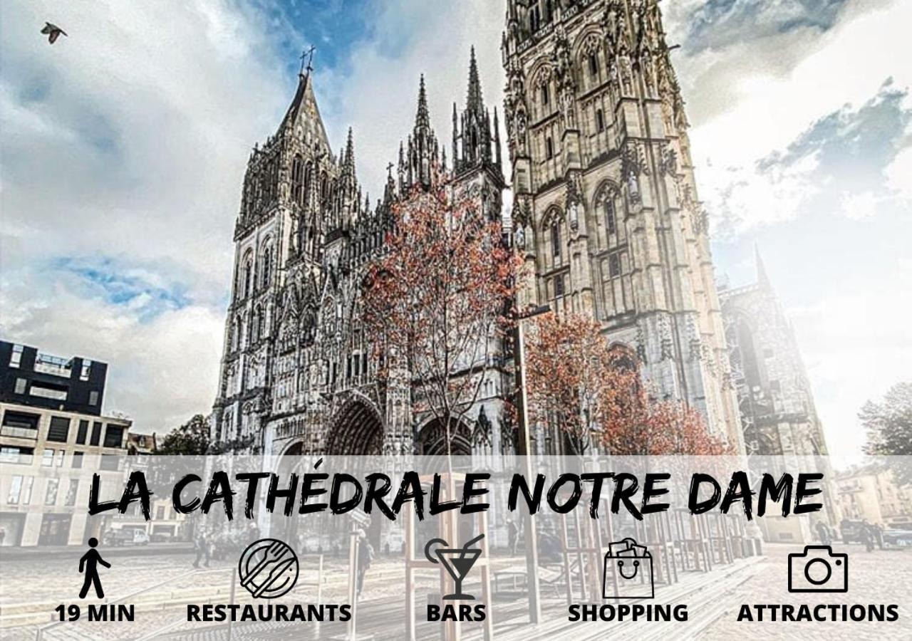 Cosy'Appart - Le Saint Maur Rouen Ngoại thất bức ảnh